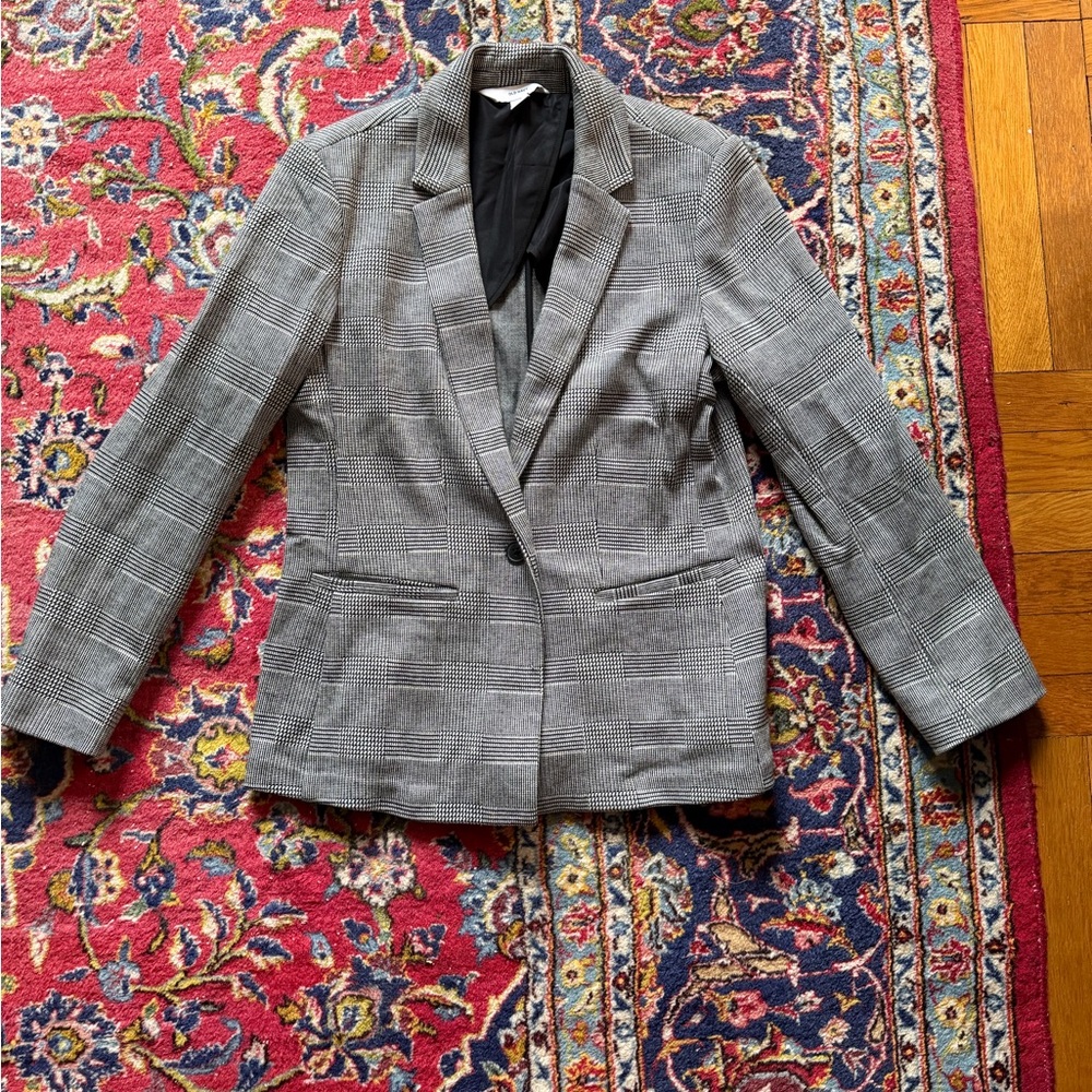 Classic Glen Plaid Blazer